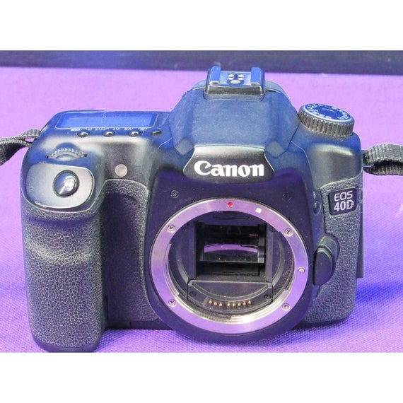 Canon EOS 40D 10.1MP Digital SLR Camera Black - Etsy Israel