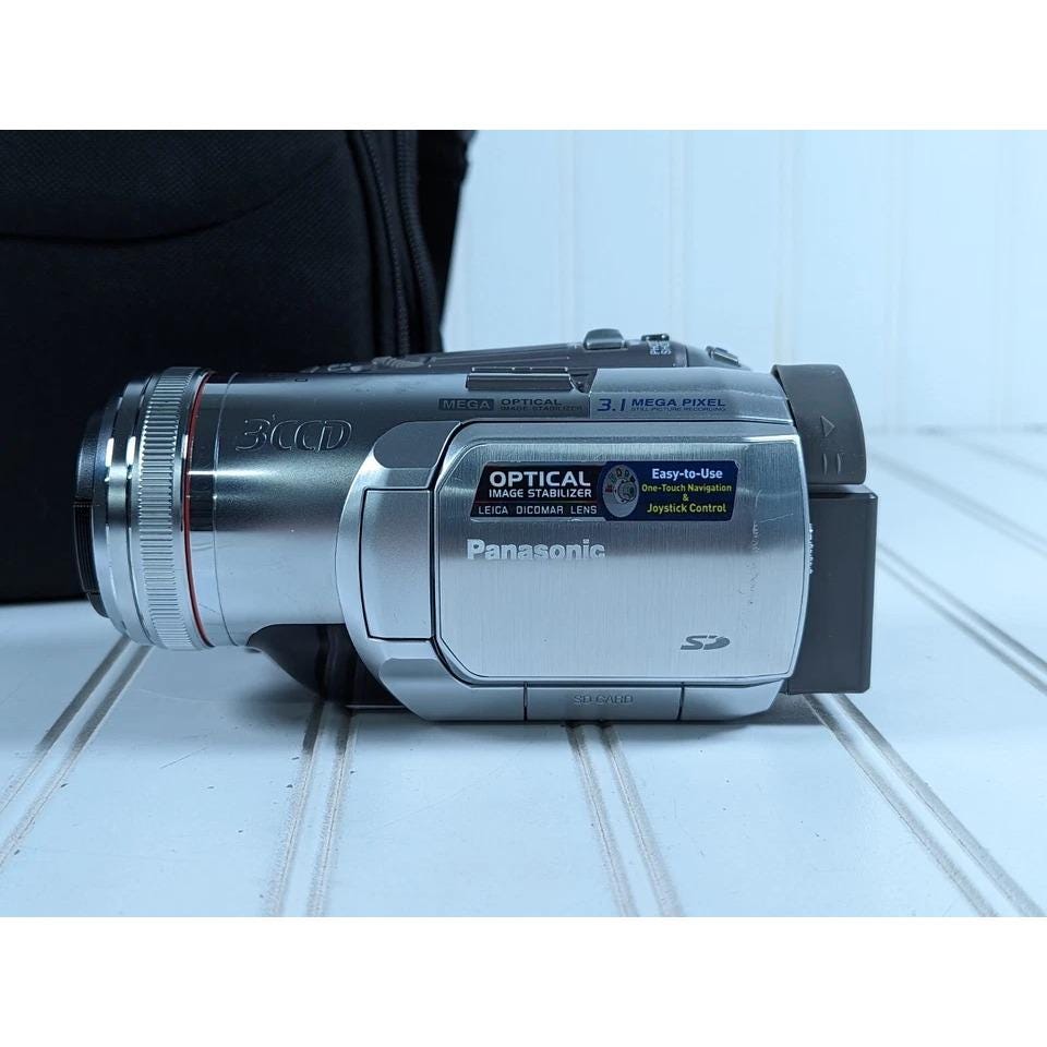 動作品　Panasonic  miniDVビデオカメラ　NV-GS250 miniDVのダビングに！ Panasonic ビデオカメラ NV-GS250