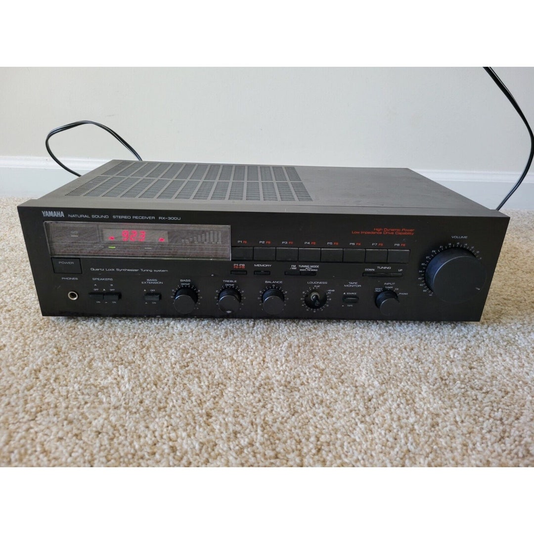 Yamaha Rx300 Yamaha RX-300U Receiver Stereo Audiophile Natural Sound - Tested - Etsy