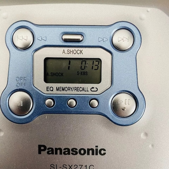 Panasonic SL-SX271C Portable CD Player W/ 40sec Anti-shock - Etsy