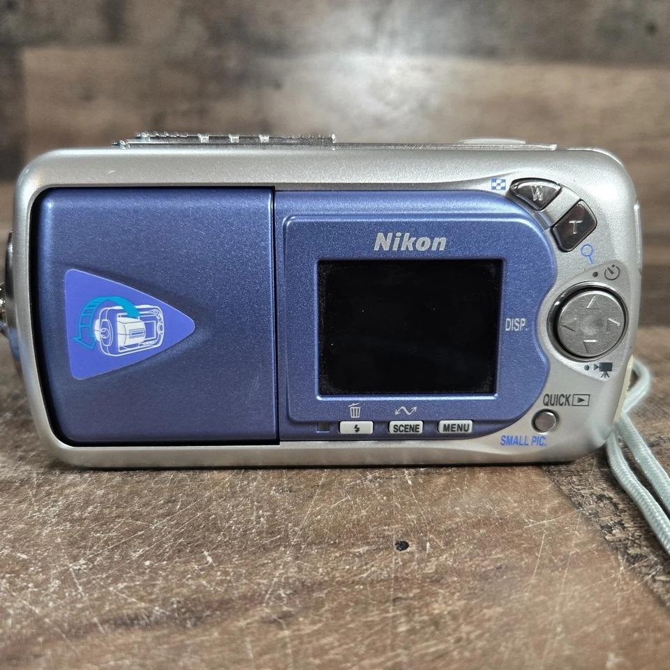 Nikon COOLPIX 2500 Blue/silver 2.0MP Digital Camera - Etsy