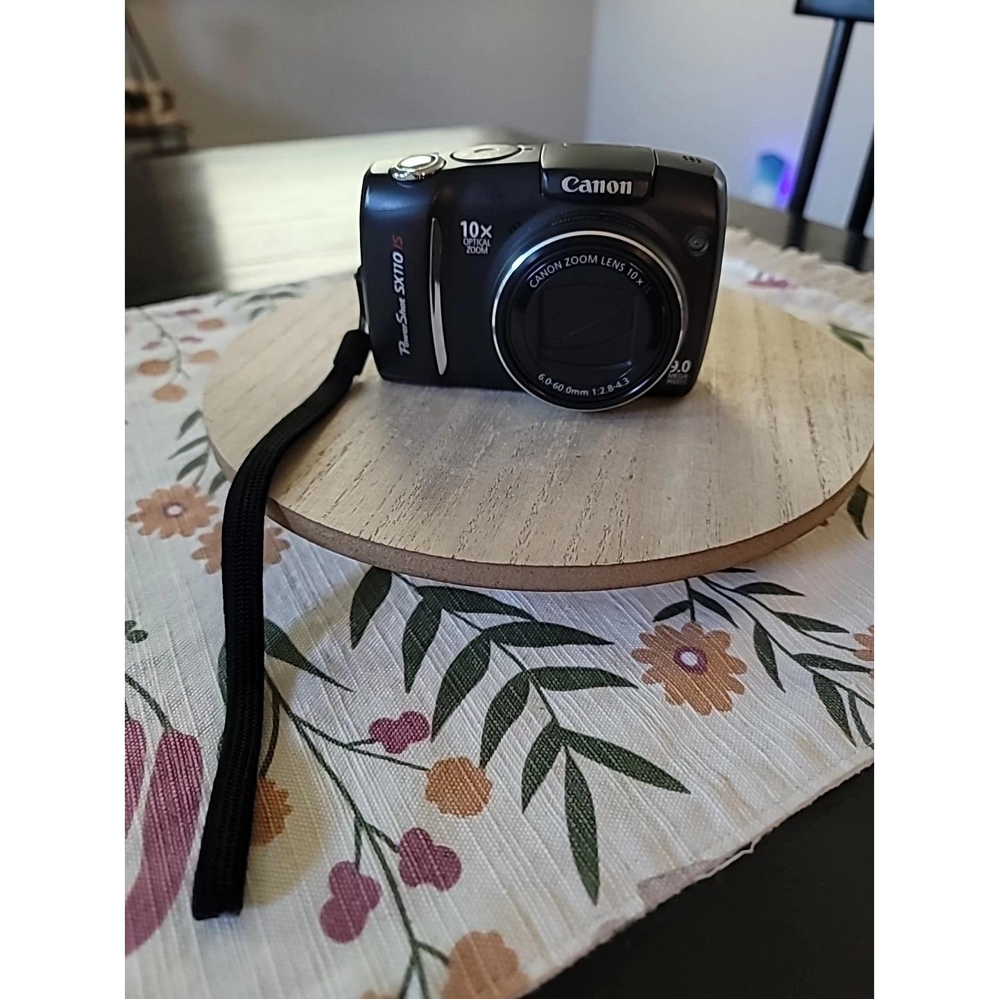 Canon SX110 SI Power Shot Digital Camera, Black - Etsy