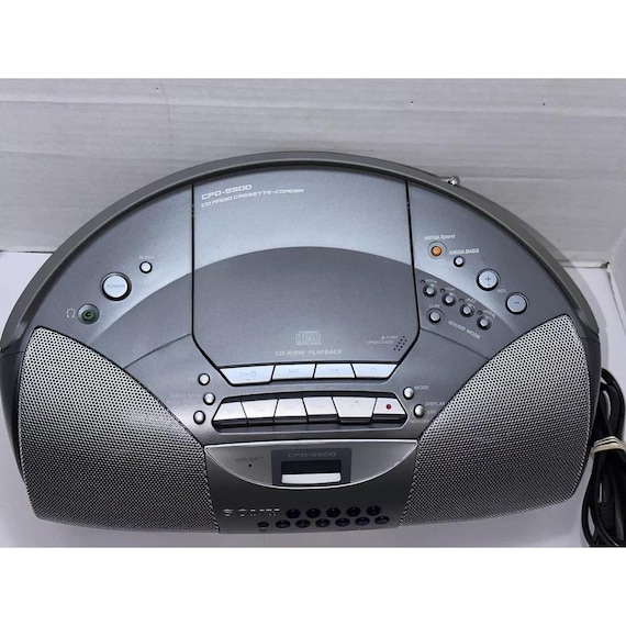 Sony CFD-S500 Cd/radio/cassette Boombox - Etsy