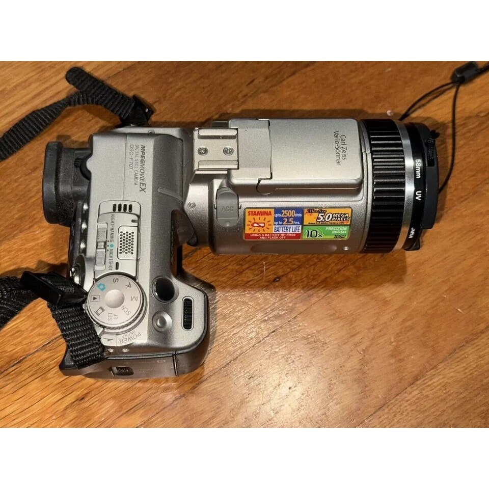 Sony Cyber-shot DSC-F707 5.0MP 5X Digital Zoom Camera - Etsy