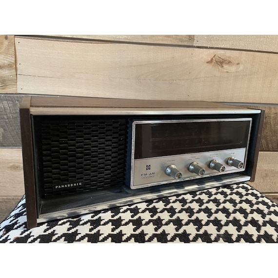 Vintage Panasonic AM/FM Radio RE-7369 9 Transistor 2 Band - Etsy