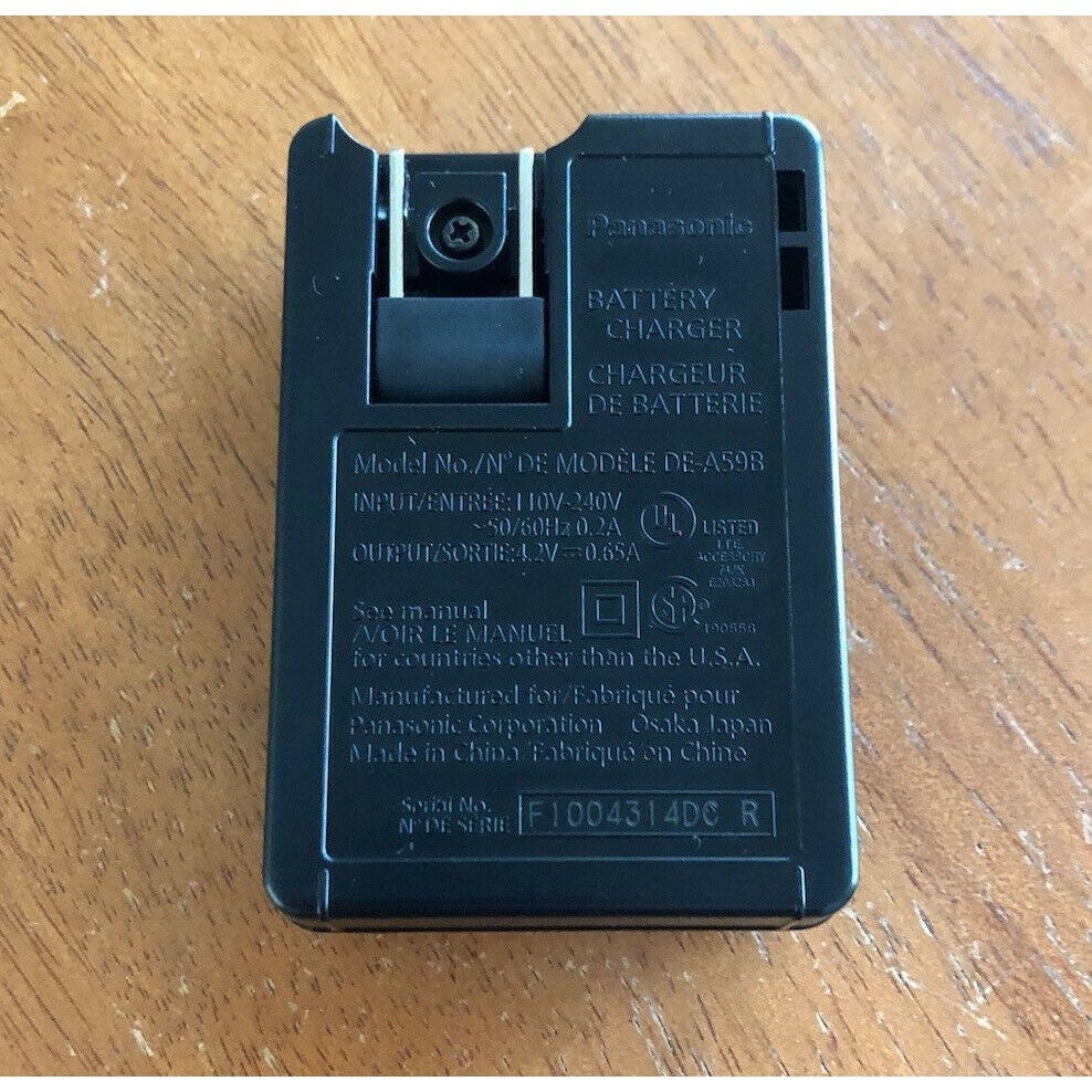 Panasonic DE-A59 Original Lumix Battery Charger - Etsy Panasonic DE-A59 Original Lumix Battery Charger - Etsy