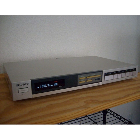 SONY FM - AM チューナー ビンテージ ソニー ST-JX44 FM ステレオ FM/AM チューナー クォーツ
