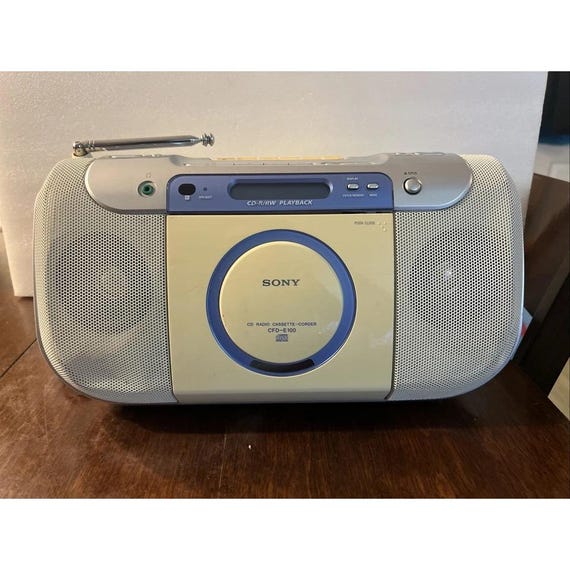 sony cd ラジカセ 希少 ソニー 1990製ドデカホーン CDラジカセ CFD-400