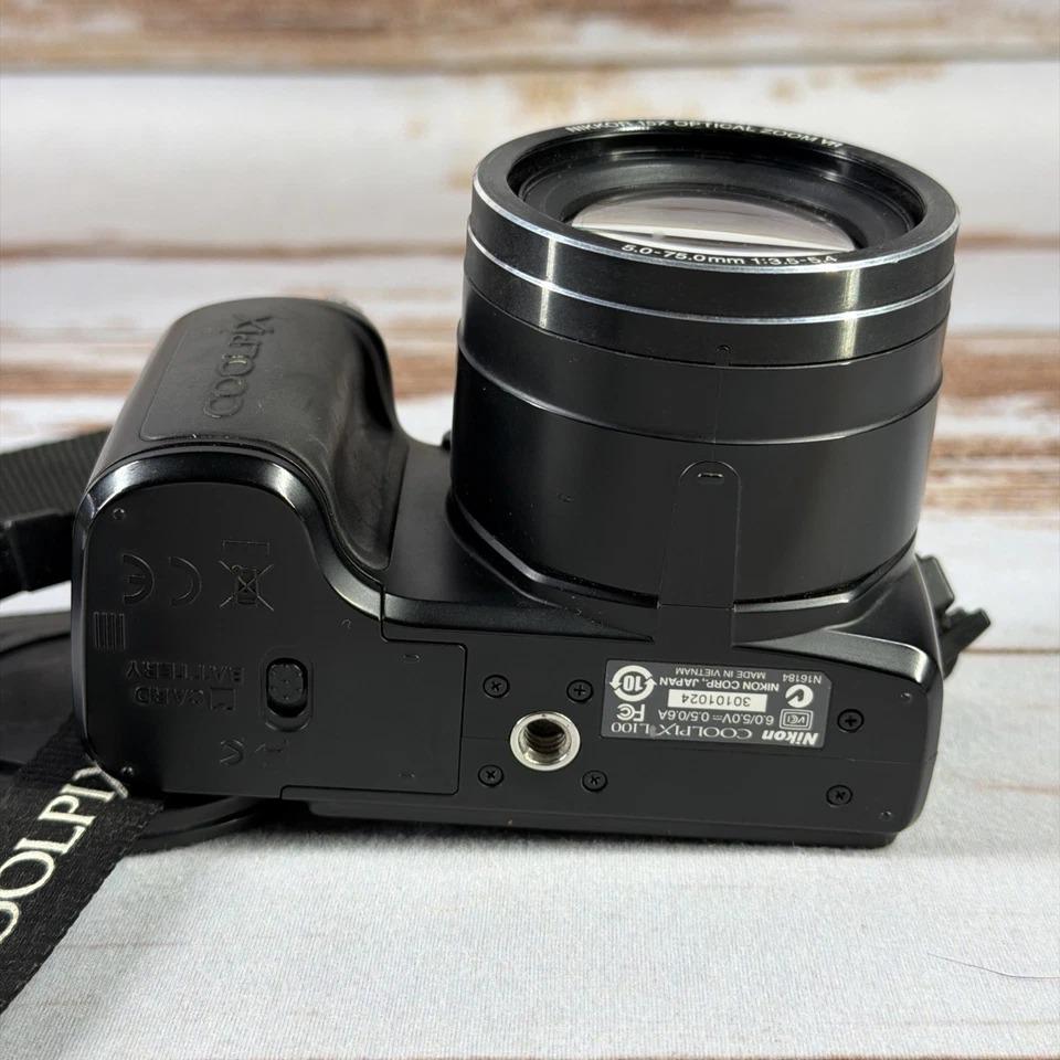 Nikon COOLPIX L100 10.0MP Digital Camera - Black - Etsy