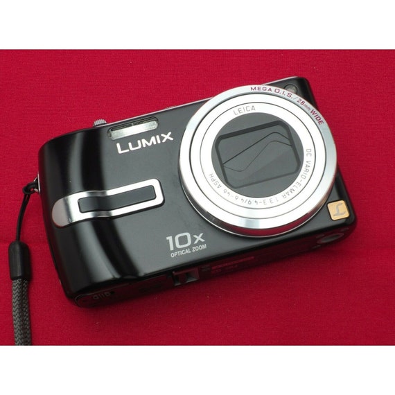 seguro entregar montaje Panasonic LUMIX DMC-TZ3 7.2MP Digital Camera Black - Etsy