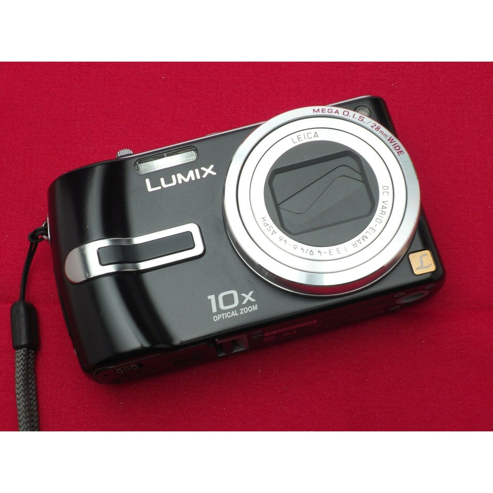 Panasonic LUMIX DMC-TZ3 7.2MP Digital Black -