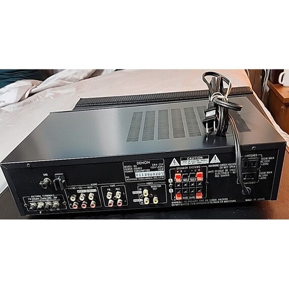 Denon DRA-35V Stereo Receiver Amplifier - Guaranteed, Exceptional