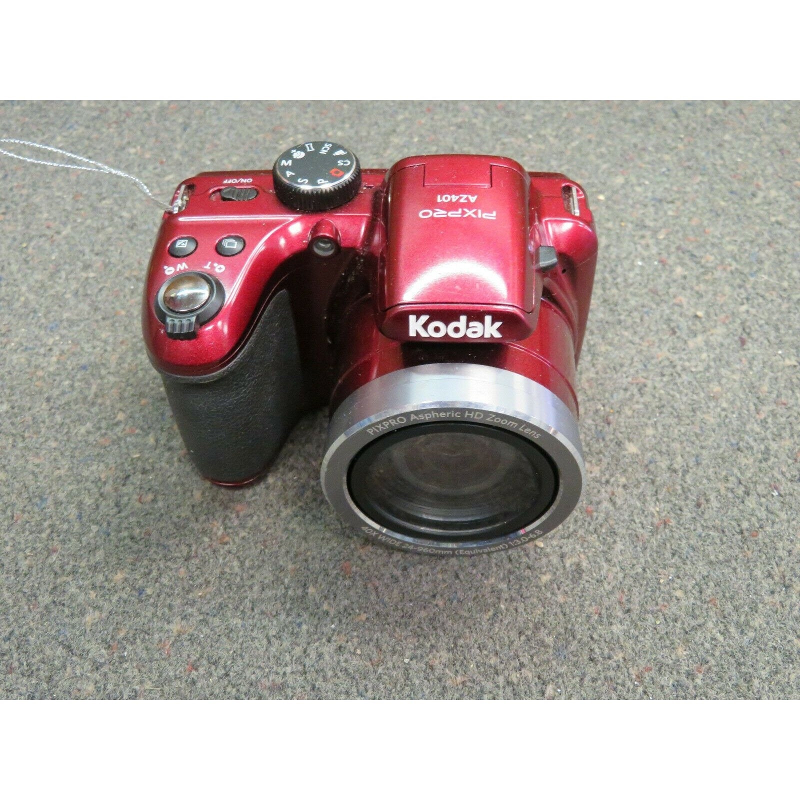 Red Kodak AZ401 Digital Camera 16mp With 3 Inch LCD Etsy