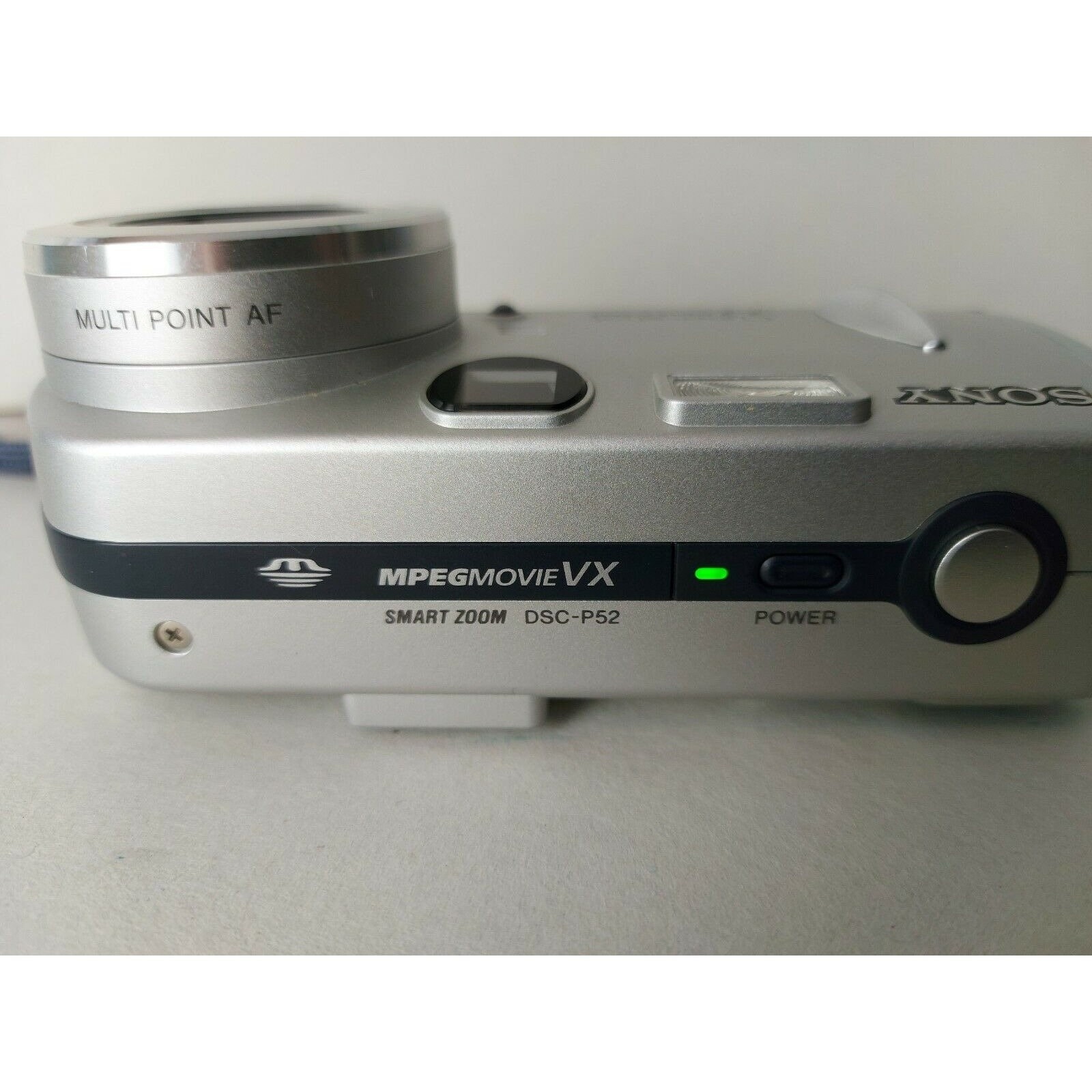 Vintage Sony Cyber-shot DSC-P52 3.2MP Digital Camera, 2X Optical Zoom, Made  in Japan 