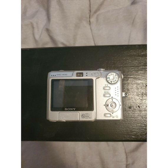 Sony Cyber-shot DSC-W30 6.0MP Digital Camera - Silver - Etsy