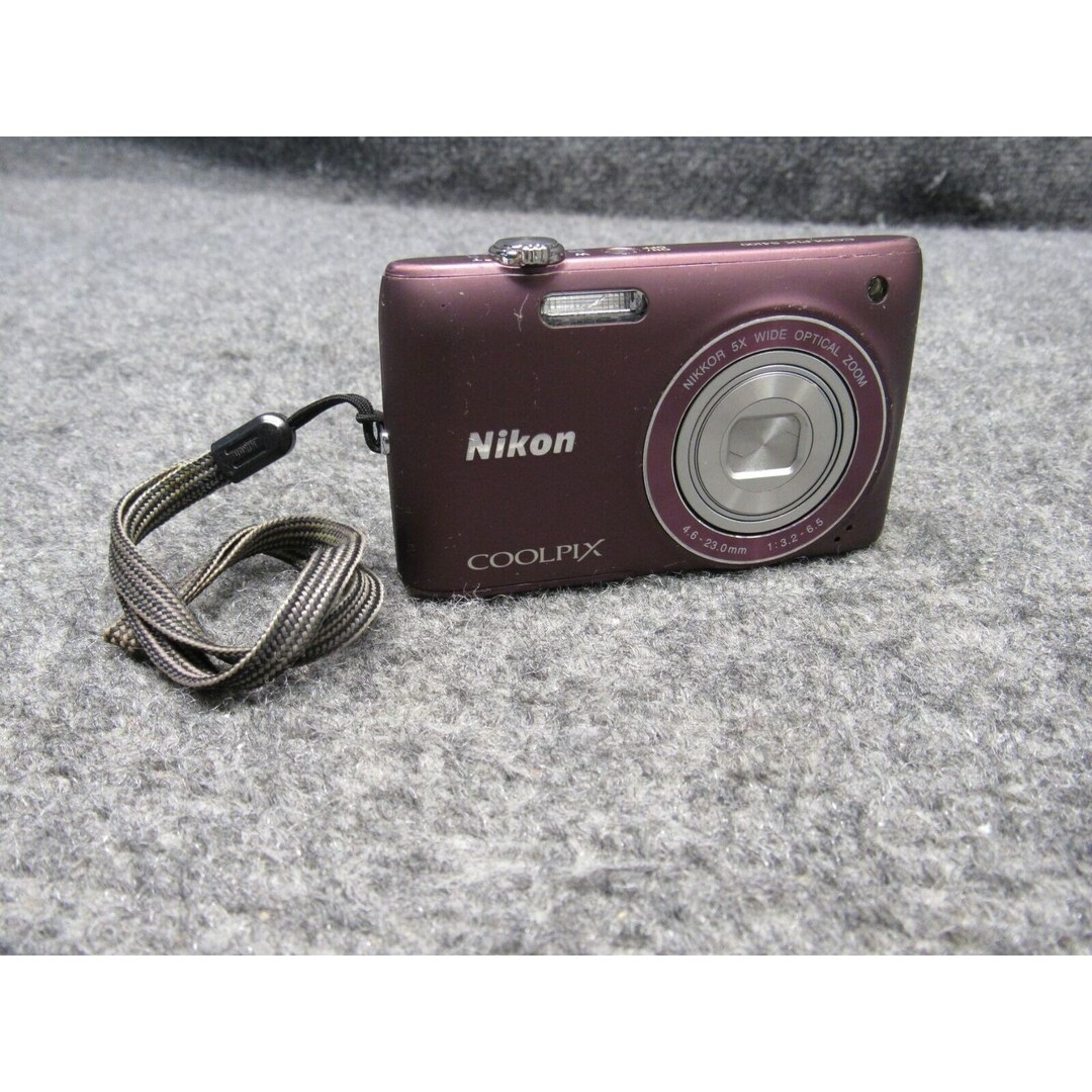 Nikon Coolpix S4100 5x Optical Zoom 14.0 MP Plum Digital Etsy
