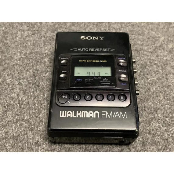 Sony Walkman WM-F2081 AM/FM Radio Personal Stereo Cassette
