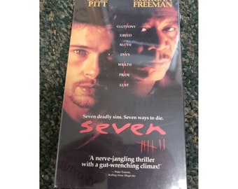 Seven Movie New Sealed Rare VHS Tape (VHS, 1996)