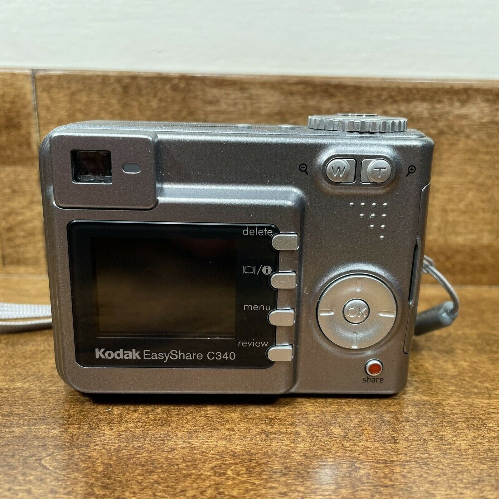 Kodak Easyshare C340 5.0MP Digital Camera Silver Etsy
