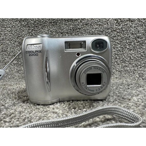 美品★ NIKON coolpix2200 中古品 Nikon COOLPIX 2200 2.0MP Digital Camera - Silver TESTED - Etsy Denmark