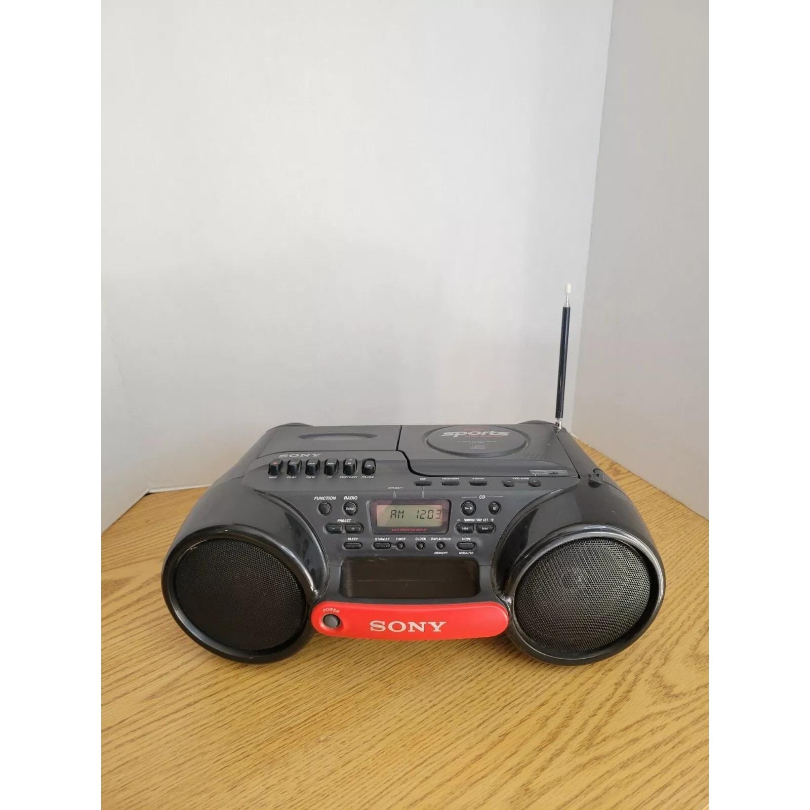 Sony ESP Sports CFD-980 Radio CD / Cassette Boombox - Etsy
