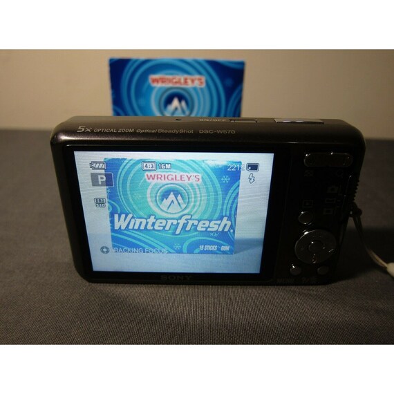 Sony Cyber-shot DSC-W570 16.1MP 5x Optical Digital Camera Sony Cyber-shot DSC-W570 16.1MP 5x Optical Digital Camera