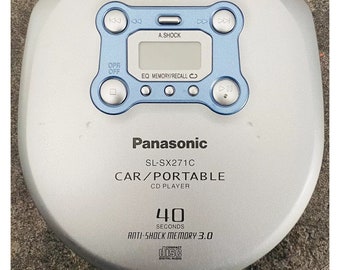 Panasonic SHOCKWAVE SL-SW415 Panasonic ポータブルCDプレーヤー SL