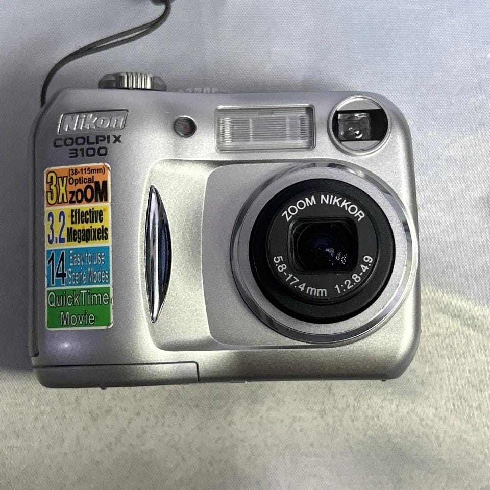 Nikon Coolpix 3100 3MP Digital Camera With 3x Optical Zoom - Etsy
