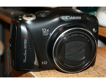 Canon PowerShot SX150 IS 14.1MP Digital Camera Black