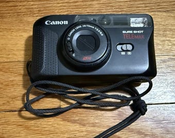 Canon Sure-Shot Telemax 35mm Point & Shoot Film Camera