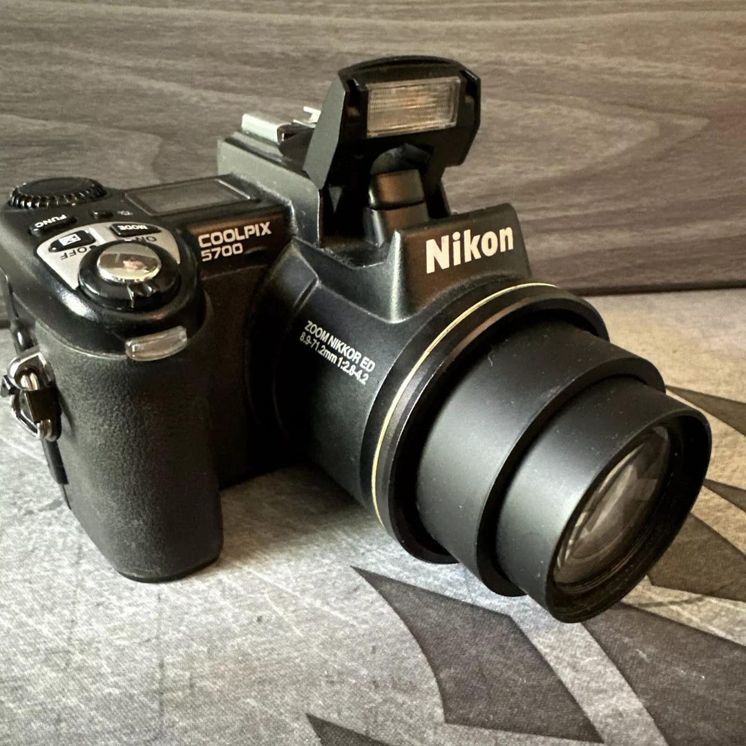 Nikon 5700 Coolpix 5MP Digital Camera W/ 8x Optical Zoom - Etsy