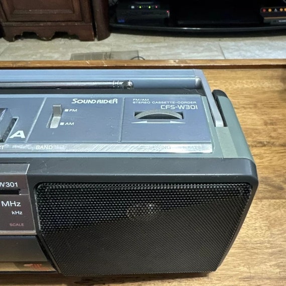 SONY CFS-W301 ラジカセ ラジオカセットレコーダー - Etsy 日本