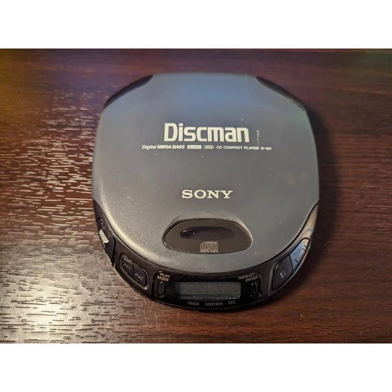 【動作品】SONY Discman ポータブルCDプレーヤー ソニー D-151 ディスクマン デジタル メガベース ポータブル CD
