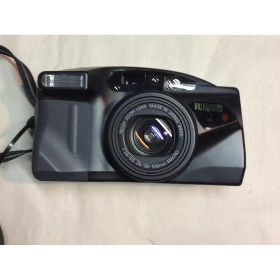 Ricoh Shotmaster Zoom 105 Plus Black Automatic 35mm Point & Shoot Film Camera