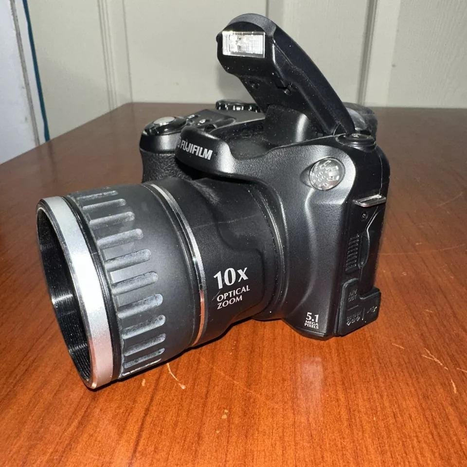 Fujifilm Finepix S Series S5200 5.1MP Digital Camera - Black - Etsy