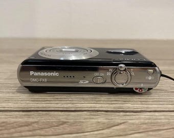 Vintage Panasonic LUMIX DMC-FX8 Digital Camera Black - Etsy Canada