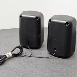 Sony SRS-P3 Walkman Stereo Speaker System Portable Computer Speakers Black image 3