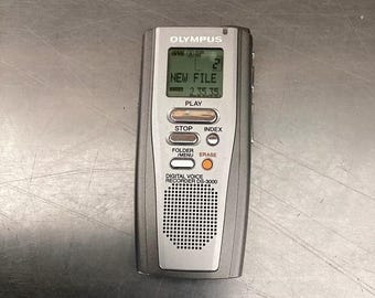 Olympus DS-3000 LCD Screen Portable Digital Voice Recorder