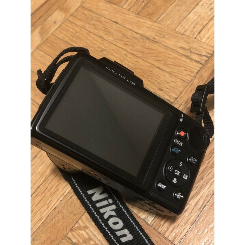 Nikon COOLPIX L105 15X Optical Zoom 12.1MP Digital Camera Etsy