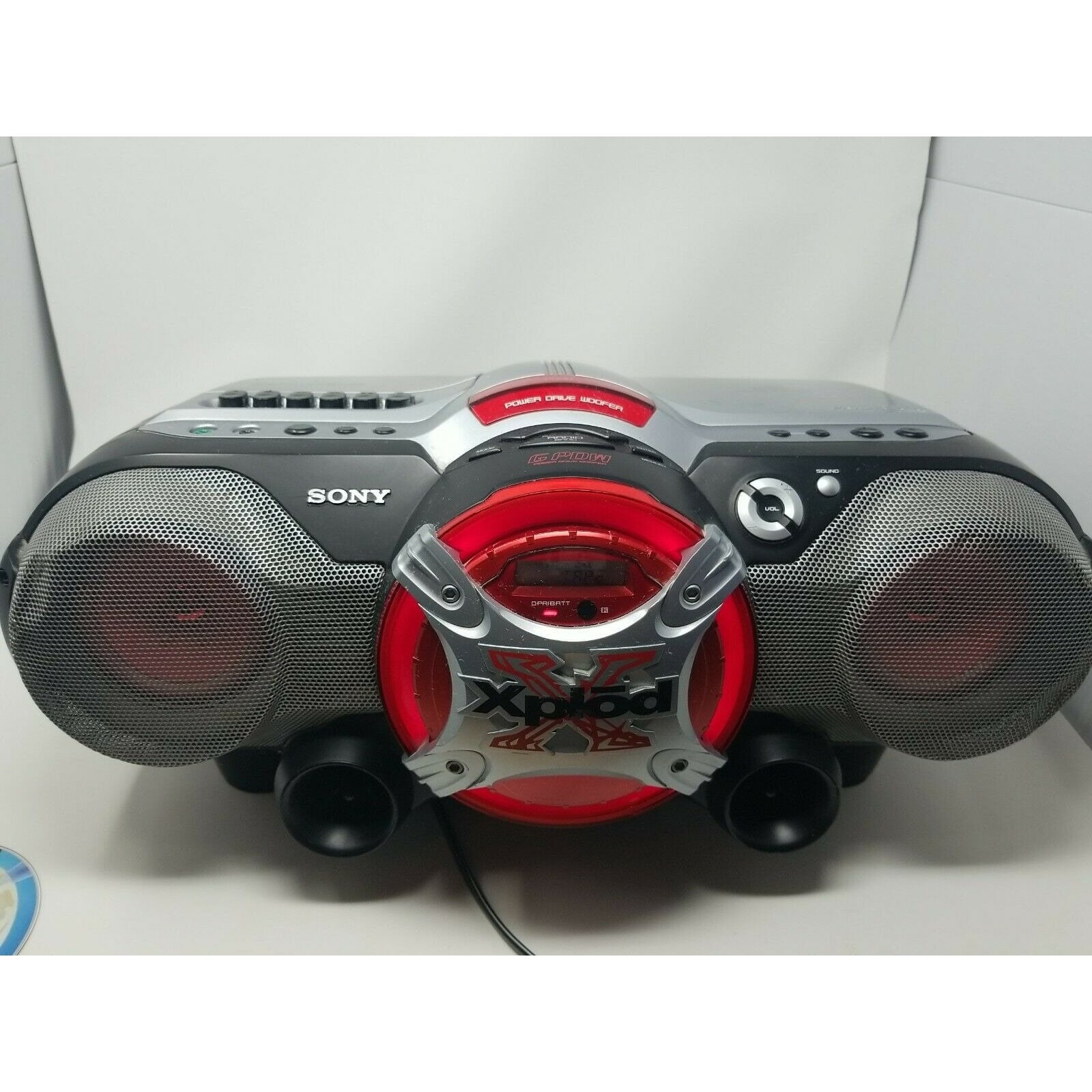 Sony CFD-E75 CD/Radio/Cassette Boombox for sale online