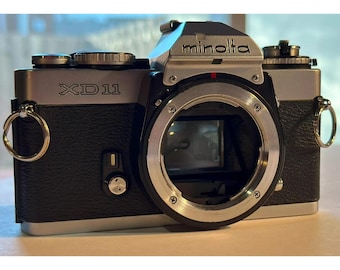 こまち癒 　希少　メタルエンペラー　ガンメタ　35mm シマノ用 美品 Minolta XD-11 35mm Film SLR Chrome Camera Body - Etsy