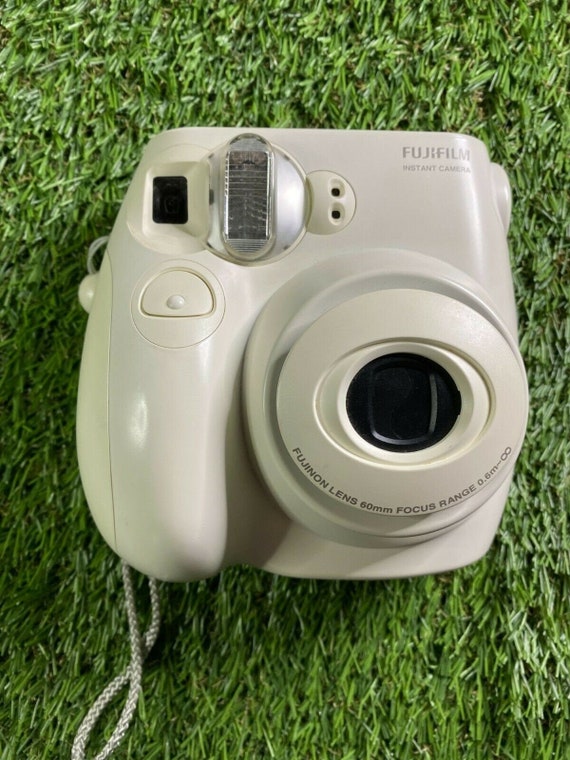 Fujifilm White Mini 7S Instant Film Camera - Etsy