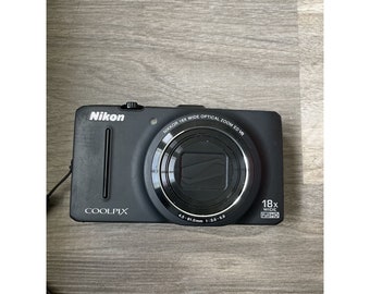 Nikon COOLPIX S9300 16MP Digital Camera Black