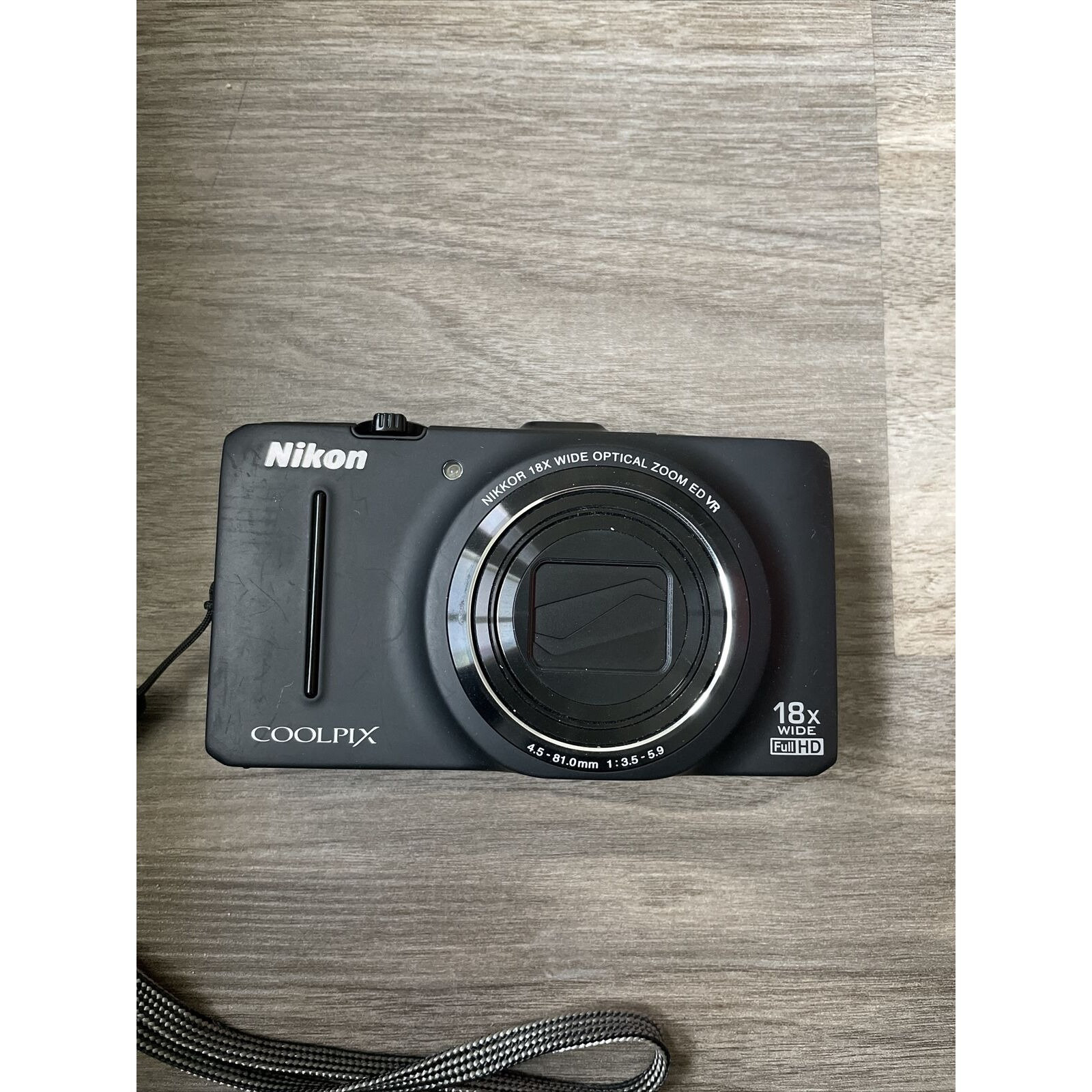 Nikon COOLPIX S9300 16MP Digital Camera - Black