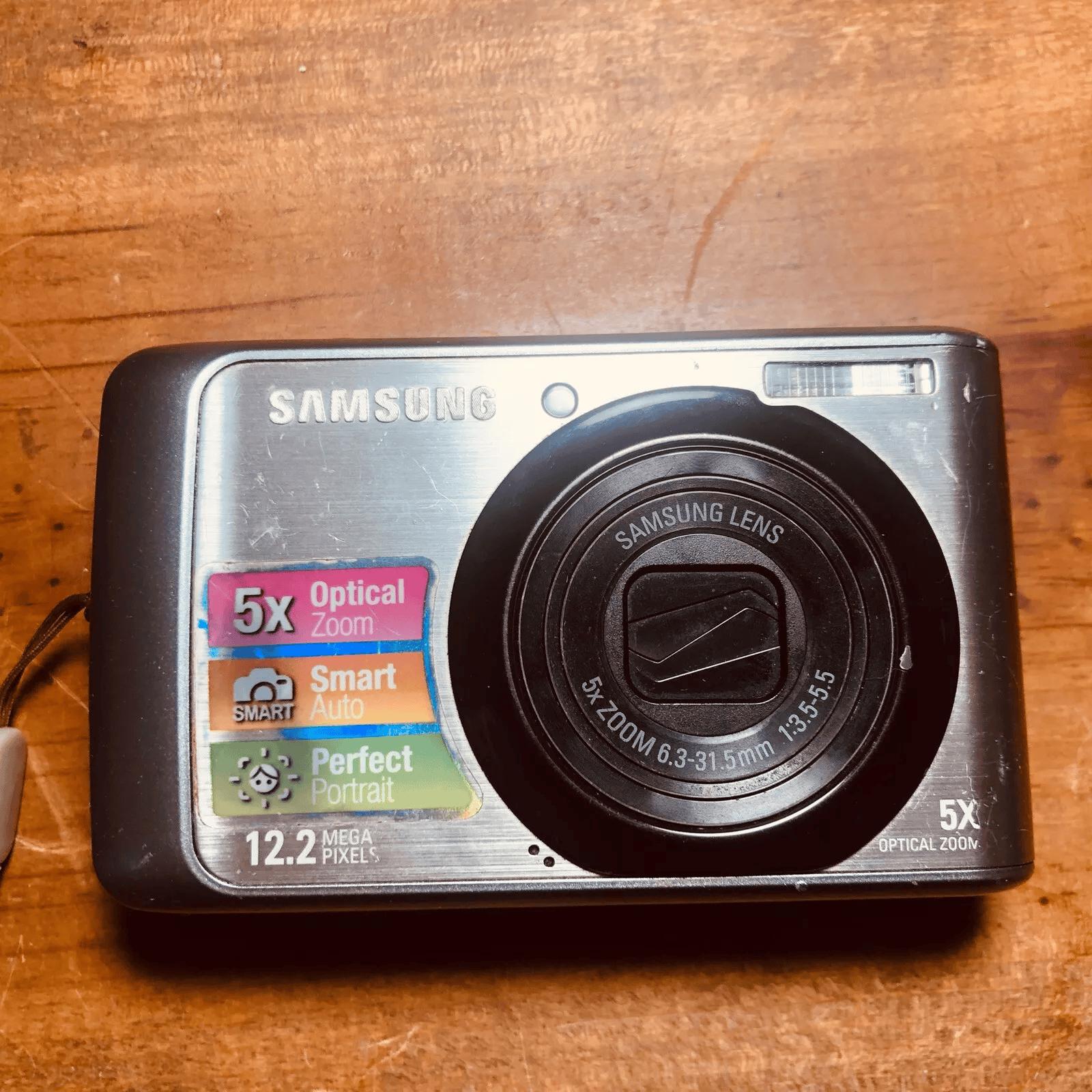 Samsung Digimax SL502 12.2MP Digital Camera - Silver - Etsy