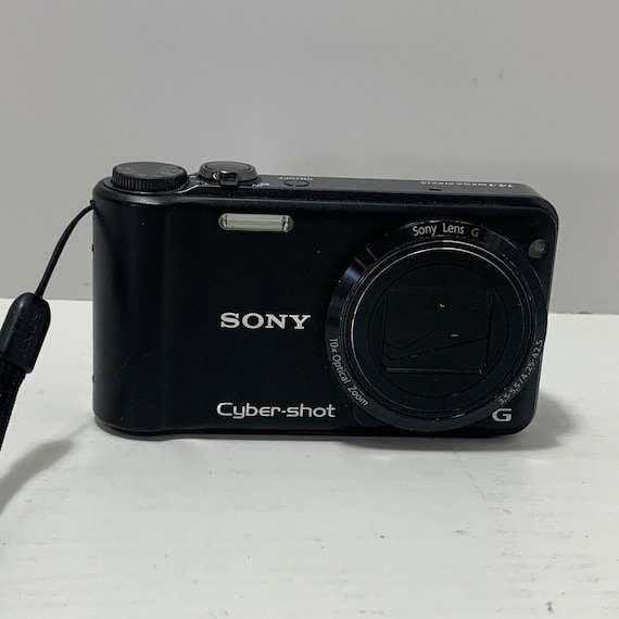 Sony Cyber-shot DSC-H55 14.1MP Digital Camera Black 