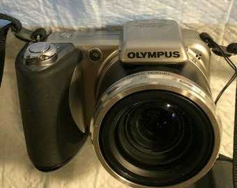 Olympus SP600UZ Digital Camera Image Stabilization 12MP - Silver