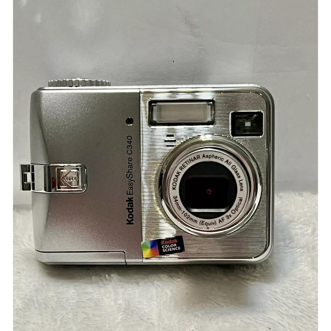 Kodak EasyShare C340 5.0MP デジタルカメラ - シルバー - Etsy 日本