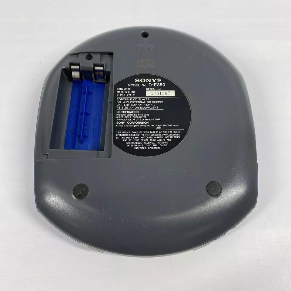 Sony D-E350 Blue CD Walkman Espmax Portable CD Player - Etsy