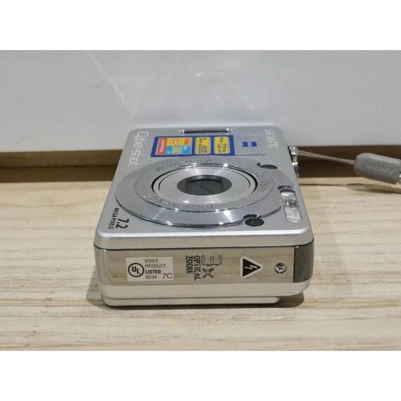 Sony Cyber-shot DSC-W55 7.2MP Digital Camera - Silver - Etsy Singapore